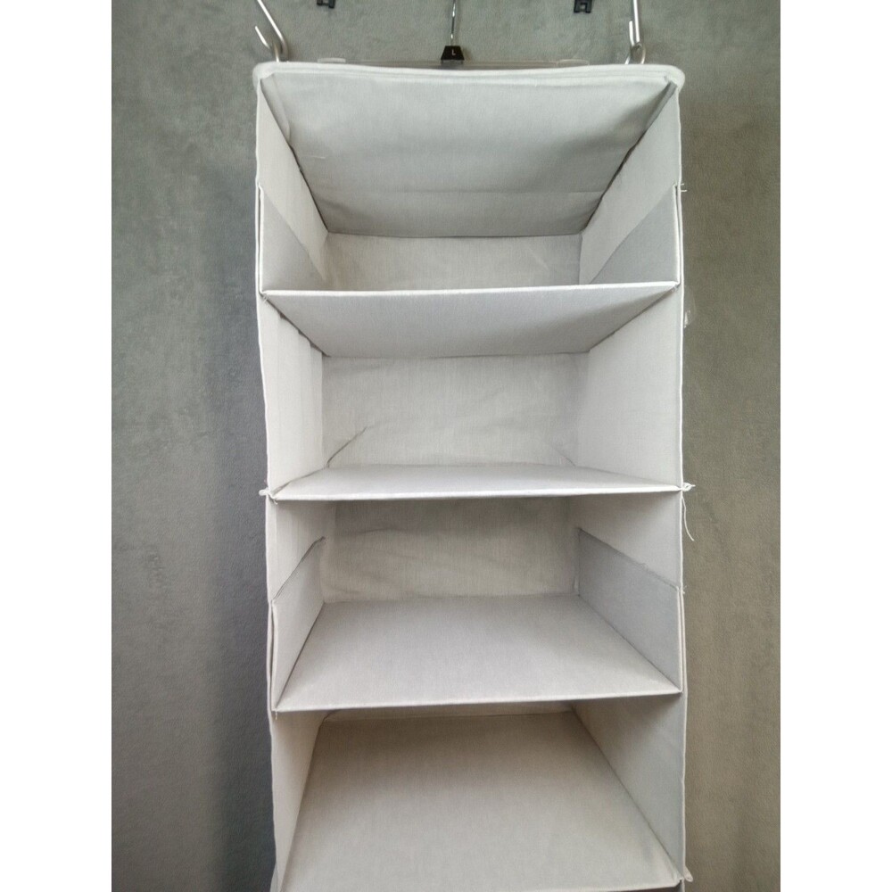 6- Shelf Hanging‎ Closet Organizer Space Saver Storage